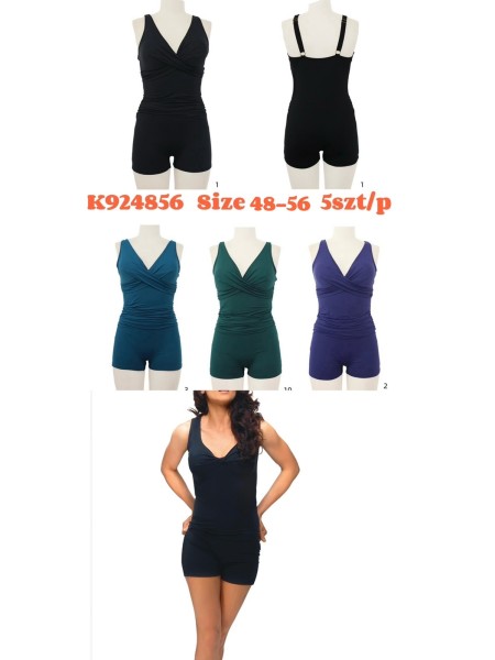 Stroje kąpielowe damskie, size 48-56, paczka 5szt,1kolor