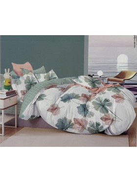 Komplet pościeli 3D 100% satyna - bawełna 3 Częściowy Rozmiar : 200/220cm