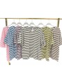 Bluzki damskie wloskie, size uni, paczka 6szt,mix kolor