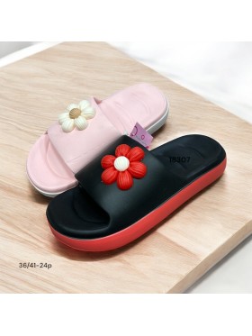 Buty Klapki Damskie (36-41,24par) mix kolor
