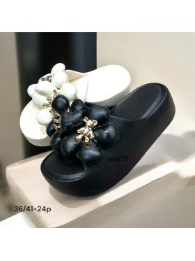 Buty Klapki Damskie (36-41,24par) mix kolor