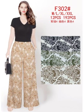 Spodnie damskie, size m-2xl, paczka 12szt,mix kolor