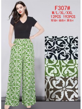 Spodnie damskie, size m-2xl, paczka 12szt,mix kolor
