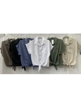 Koszule damskie wloskie, size uni, paczka 6szt,mix kolor