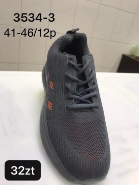 Buty Sportowe Męskie. SIZE:41-46 (12PAR/PACZKA)