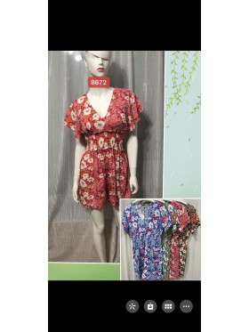 Kombinezony  damskie, size m-2xl, paczka 12szt,mix kolor