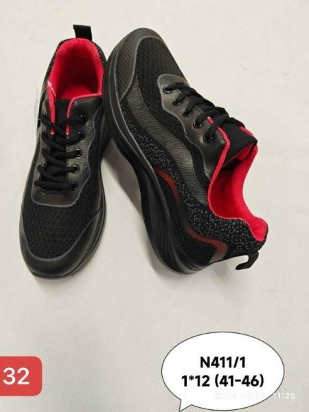 Buty Sportowe Męskie. SIZE:41-46 (12PAR/PACZKA)