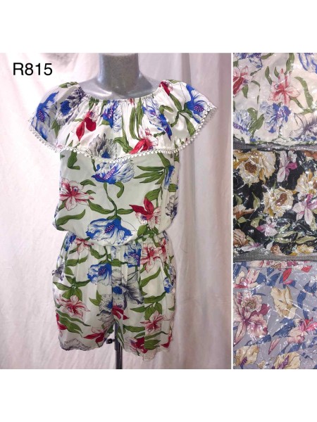 Kombinezony  damskie, size m-2xl, paczka 12szt,mix kolor