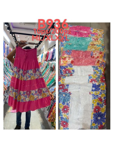 Sukienki damskie, size m-2xl, paczka 10szt,mix kolor