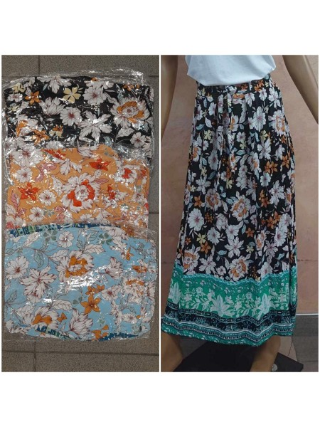 Spódnica  damskie, size uni, paczka 12szt,mix kolor