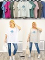 Bluzki damskie , size uni, paczka 6szt,mix kolor