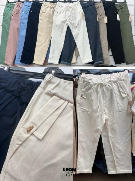 Spodnie damskie , size uni, paczka 6szt,mix kolor