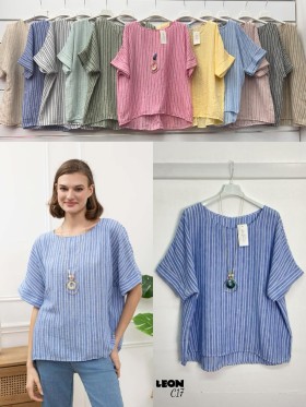 Bluzki damskie , size uni, paczka 6szt,mix kolor