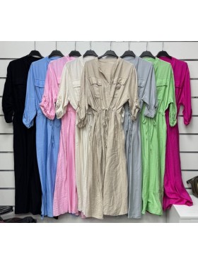 Sukienki damskie wloskie, size uni, paczka 6szt,mix kolor