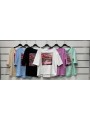 Bluzki damskie wloskie, size uni, paczka 6szt,mix kolor