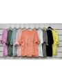 Bluzki damskie wloskie, size uni, paczka 6szt,mix kolor