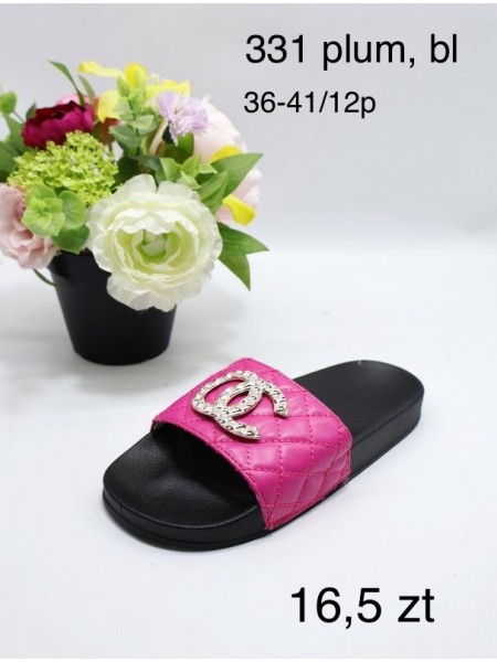 Buty Klapki Damskie (36-41,12par)