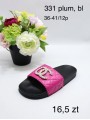 Buty Klapki Damskie (36-41,12par)