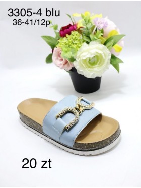 Buty Klapki Damskie (36-41,12par)