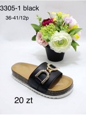 Buty Klapki Damskie (36-41,12par)