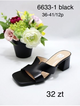 Buty Klapki Damskie (36-41,12par)