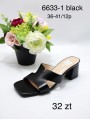 Buty Klapki Damskie (36-41,12par)
