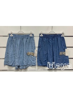 Spodenki damskie wloskie, size uni, paczka 6szt,mix kolor