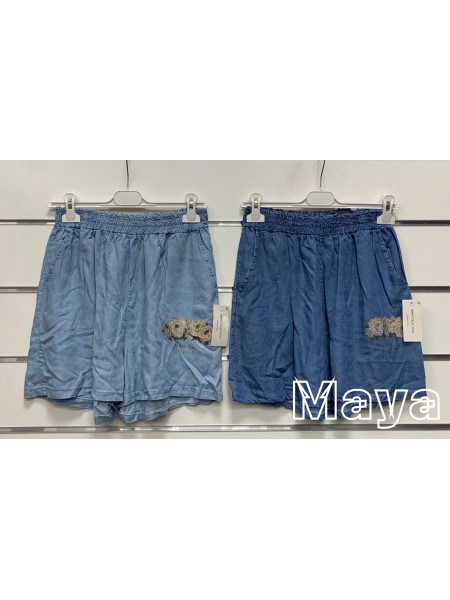 Spodenki damskie wloskie, size uni, paczka 6szt,mix kolor