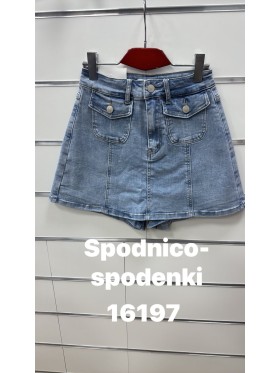 Spódnica krótka jeansowa damska ,size xs-xl,paczka 10szt ,
