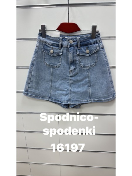 Spódnica krótka jeansowa damska ,size xs-xl,paczka 10szt ,