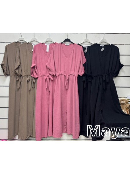 Sukienki damskie wloskie, size uni, paczka 6szt,mix kolor