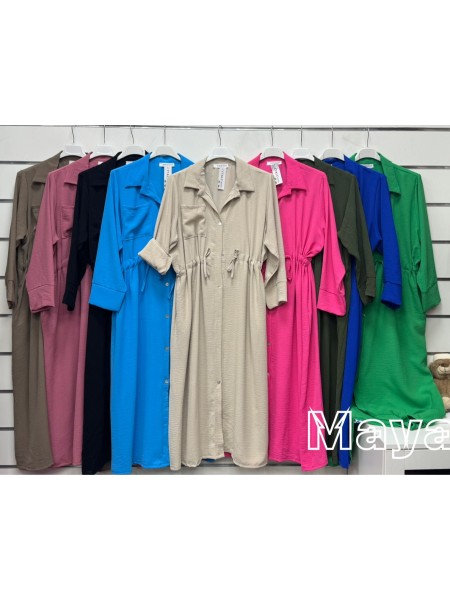 Sukienki damskie wloskie, size uni, paczka 6szt,mix kolor