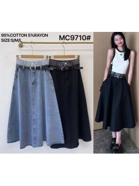 Spódnica  damskie, size s-l, paczka 6szt,1kolor
