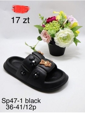 Buty Klapki Damskie (36-41,12par)