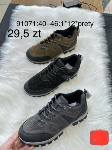 Buty Sportowe Męskie. SIZE:40-46 (12PAR/PACZKA)