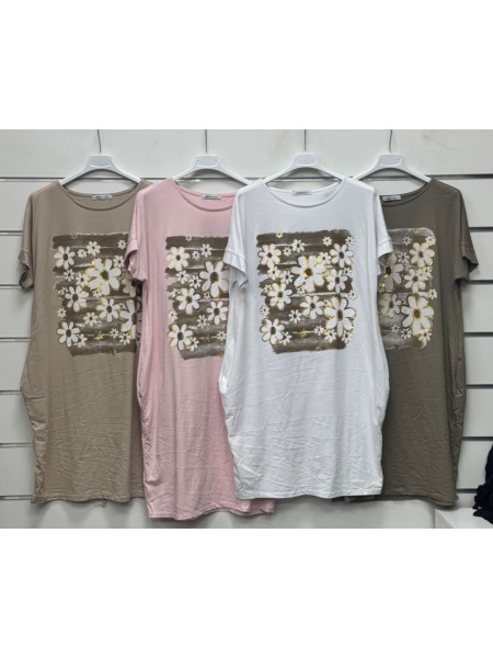 Sukienki damskie wloskie, size uni, paczka 6szt,mix kolor
