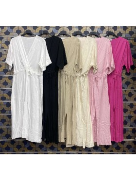 Sukienki damskie wloskie, size uni, paczka 6szt,mix kolor