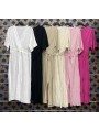 Sukienki damskie wloskie, size uni, paczka 6szt,mix kolor
