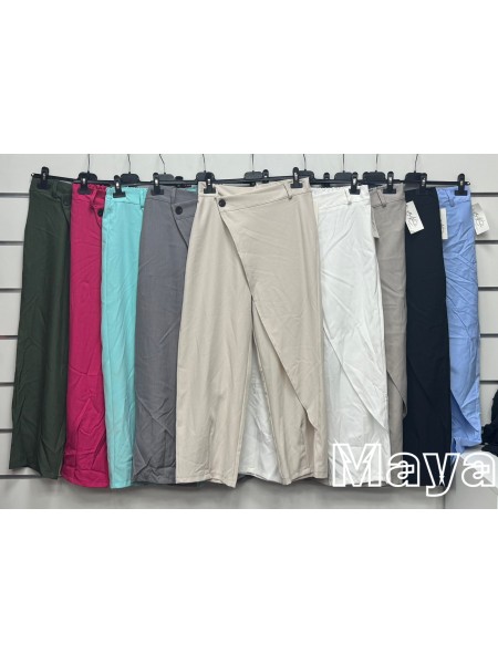 Spodnie damskie wloskie, size uni, paczka 6szt,mix kolor