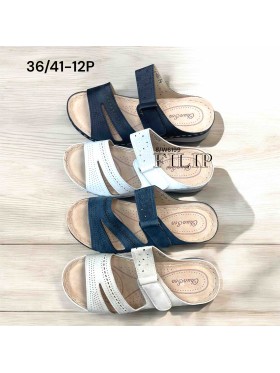 Buty Klapki Damskie (36-41,12par)