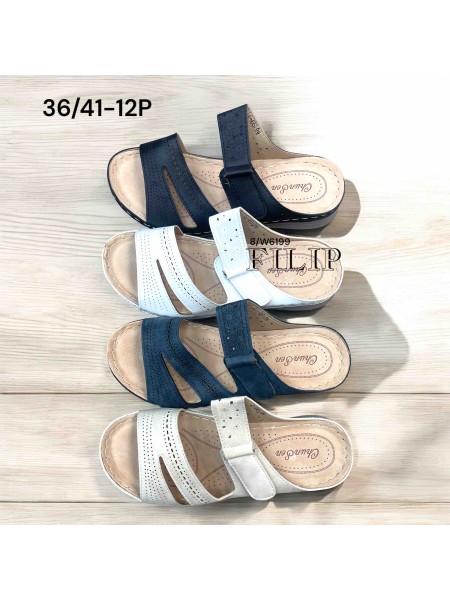 Buty Klapki Damskie (36-41,12par)