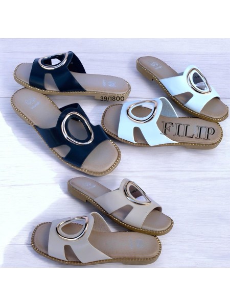 Buty Klapki Damskie (36-41,12par)