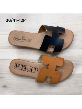 Buty Klapki Damskie (36-41,12par)