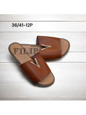 Buty Klapki Damskie (36-41,12par)