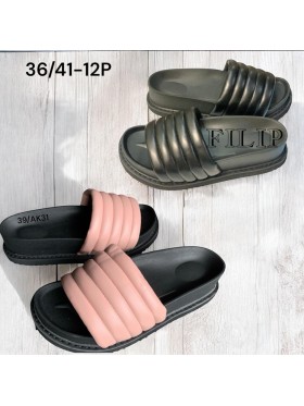 Buty Klapki Damskie (36-41,12par)
