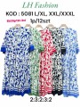Sukienki damskie , size l-3xl, paczka 12szt,mix kolor