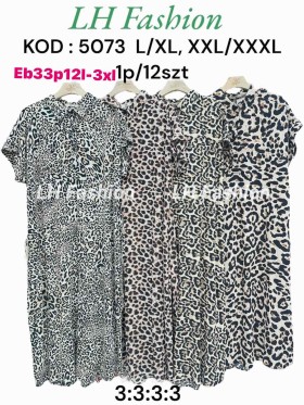 Sukienki damskie , size l-3xl, paczka 12szt,mix kolor