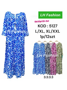 Sukienki damskie , size l-2xl, paczka 12szt,mix kolor