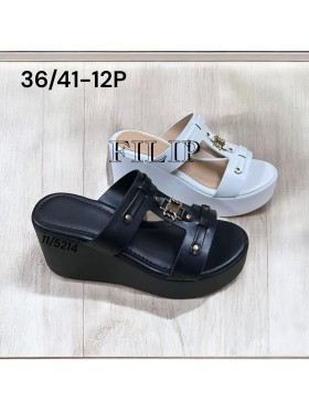 Buty Klapki Damskie (36-41,12par)