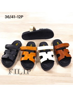 Buty Klapki Damskie (36-41,12par)